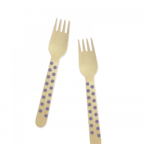 Fork - Polka Lavender